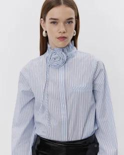 SCOUTSW SHIRT - Blue striped