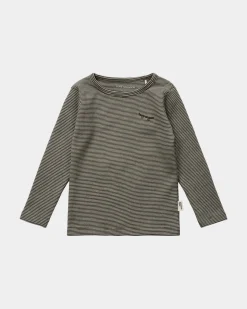 SEBASTIANSB T-SHIRT LONG SLEEVE - Forest Green