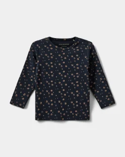 SEBASTIANSB T-SHIRT LONG SLEEVE - Dark Blue