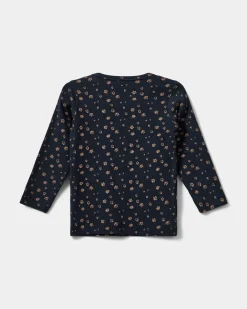 SEBASTIANSB T-SHIRT LONG SLEEVE - Dark Blue
