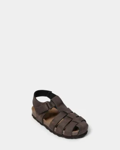 SEDOSK SANDAL - Dark brown
