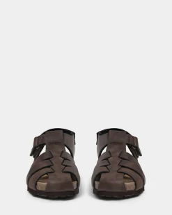 SEDOSK SANDAL - Dark brown