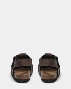 SEDOSK SANDAL - Dark brown