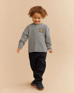 SETHSK T-SHIRT LONG SLEEVE - Navy Blue