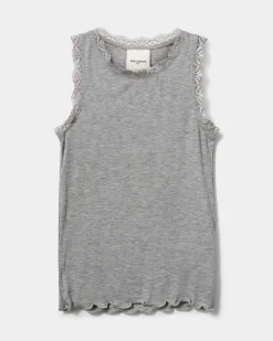 SGASTRIDSY TOP - Grey melange