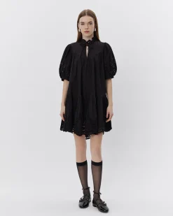 SIBBASW DRESS - Black