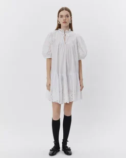 SIBBASW DRESS - Snow white