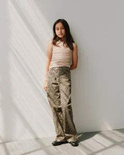 SIENNASY TROUSERS - Leopard