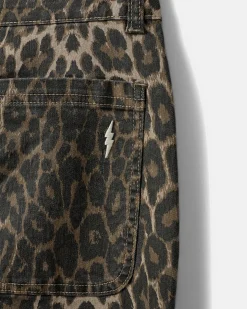 SIENNASY TROUSERS - Leopard