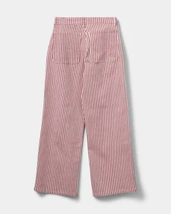 SIENNASY TROUSERS - Red Striped