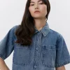 SILJASW SHIRT - Light denim blue