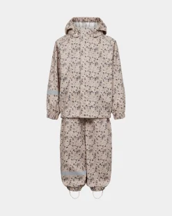 SIMONESK RAIN SUIT - Sand