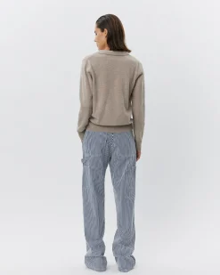 SKYLARSW CARDIGAN - Brown melange