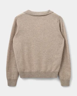 SKYLARSW CARDIGAN - Brown melange