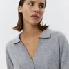 SKYLARSW CARDIGAN - Grey melange