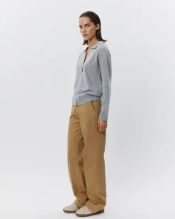 SKYLARSW CARDIGAN - Grey melange