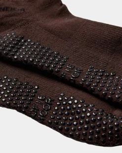 SoffiSPO Sock - Dark brown