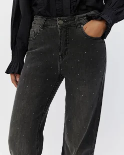 STOCKHOLMSW JEANS - Washed black