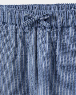 STORMSK TROUSERS - Blue-Black w Antique White