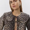 SVANASW JACKET - Leopard