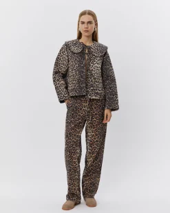 SVANASW JACKET - Leopard