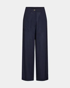 SYLVIASW TROUSERS - Navy