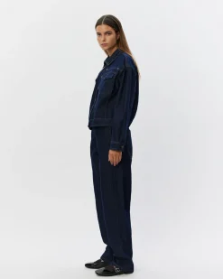 THOMASW JACKET - Dark denim blue