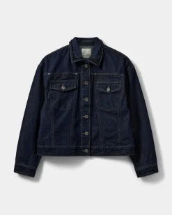 THOMASW JACKET - Dark denim blue