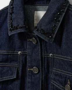 THOMASW JACKET - Dark denim blue