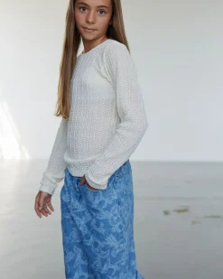 TOKYOSY TROUSERS - Light denim blue