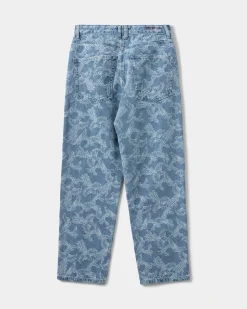 TOKYOSY TROUSERS - Light denim blue