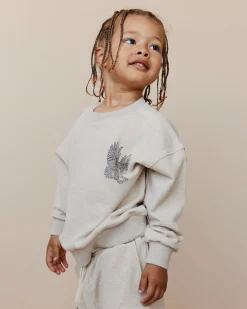 TUISSK SWEATSHIRT - Beige Melange