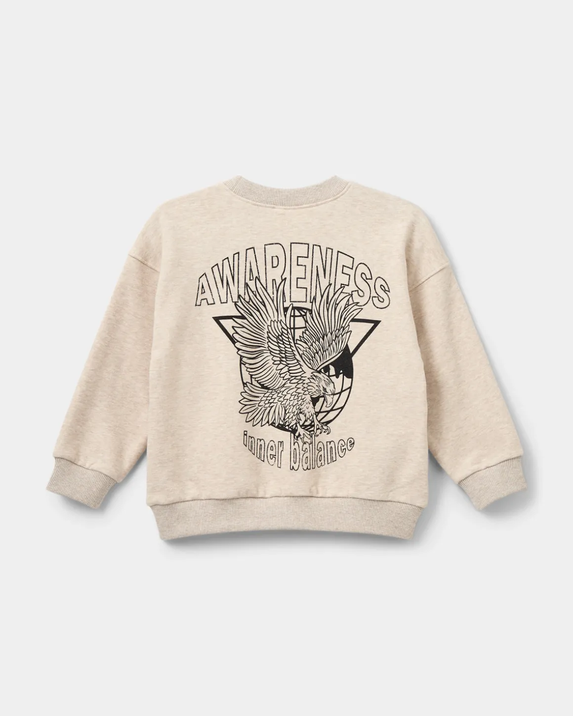 TUISSK SWEATSHIRT - Beige Melange