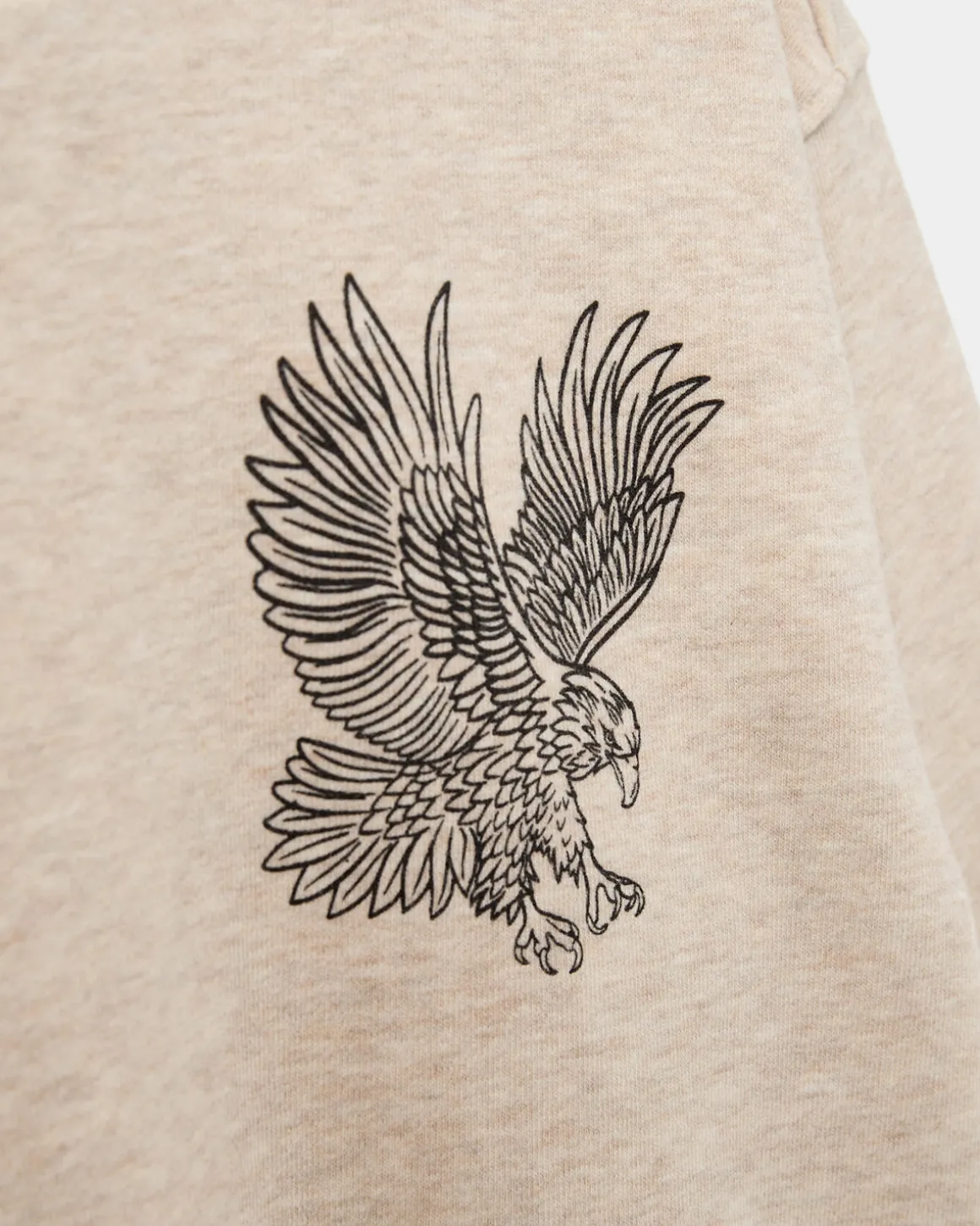 TUISSK SWEATSHIRT - Beige Melange