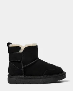 VALESK TEDDY BOOT - Black