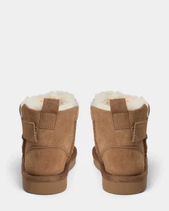 VALESK TEDDY BOOT - Tan