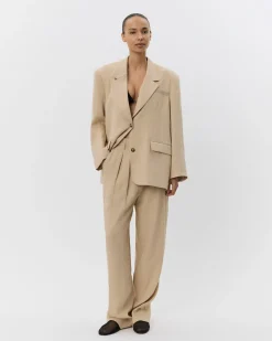 VICKISW TROUSERS - Nature