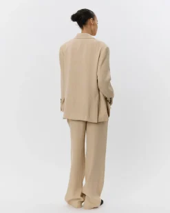 VICKISW TROUSERS - Nature