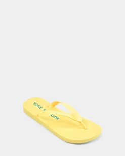 VIOLASW SLIPPER - Neon yellow
