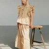 VIVISY SKIRT - Camel