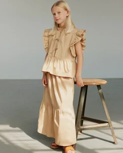 VIVISY SKIRT - Camel