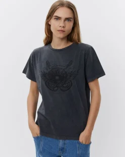 ZENASW T-SHIRT - Washed black