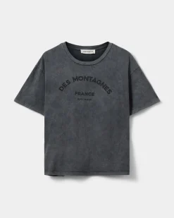 ZITASW T-SHIRT - Washed black