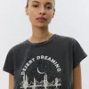 ZOEYSW T-SHIRT - Washed black