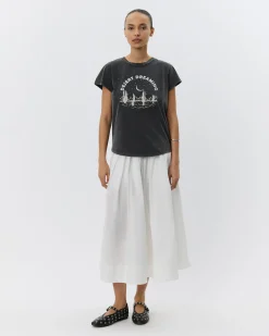 ZOEYSW T-SHIRT - Washed black