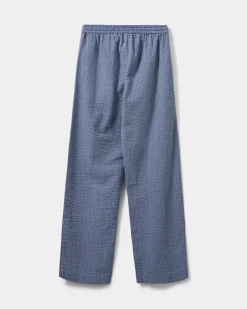ABIGAILESW TROUSERS - Blue-Black w Antique White