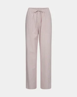 ABIGAILESW TROUSERS - Lavender striped