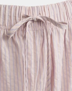 ABIGAILESW TROUSERS - Lavender striped