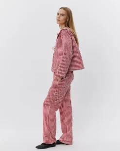 ABIGAILESW TROUSERS - Red