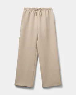 ABIGAILESY HIGH WAIST TROUSERS - Soft Brown